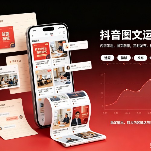 陆河抖音图文代运营服务